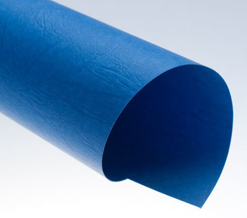 Slika Korice za uvez A3(250g/m2) LEDERKARTON plave 100/1 Lamin8er