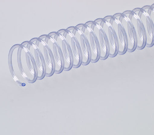 Slika Spirale za uvez plastične Coil 4:1 # 8 prozirne 100/1