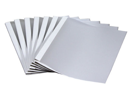 Picture of Thermal binding covers  9mm white 80/1