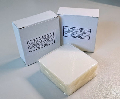 Slika Folije za plastificiranje  65x 60(125µ) 100/1 Lamin8er T*