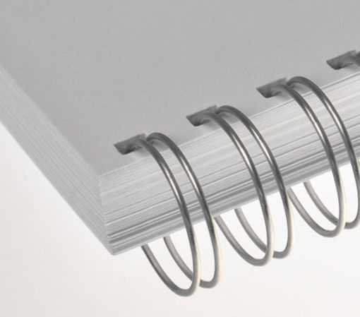 Slika Spirale za uvez žičane (3:1) # 7.9 (5/16") srebrne A4 100/1 RS