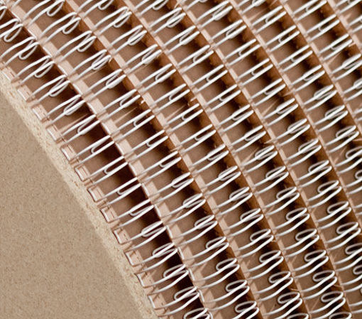 Slika Spirala za uvez žičana u kolutu (3:1) #12.7 (1/2") bijela 24.000 RS