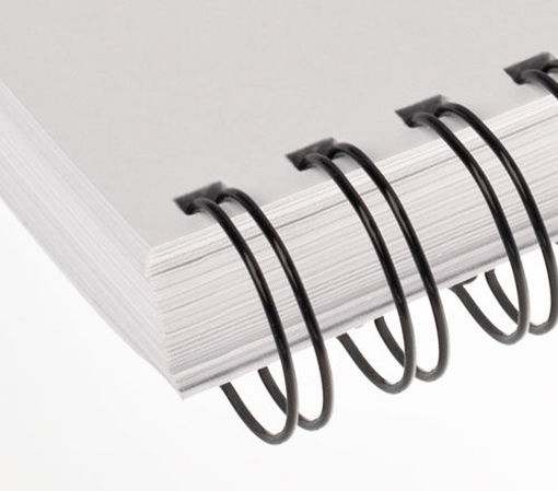 Slika Spirale za uvez žičane (3:1) #14.3 (9/16") crno A4 100/1 RS